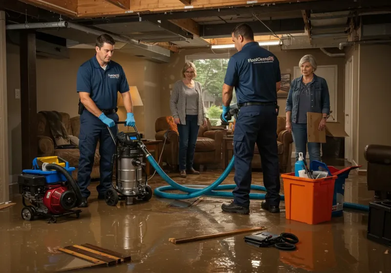 Basement Water Extraction and Removal Techniques process in LeChee, AZ